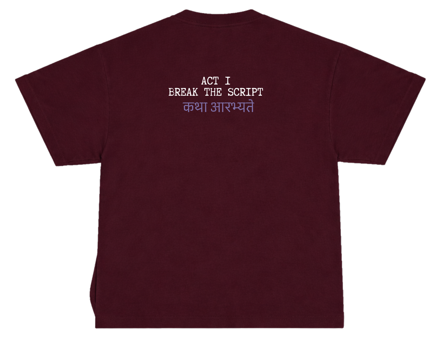 स्वलेख - UNISEX OVERSIZED CLASSIC T-SHIRT
