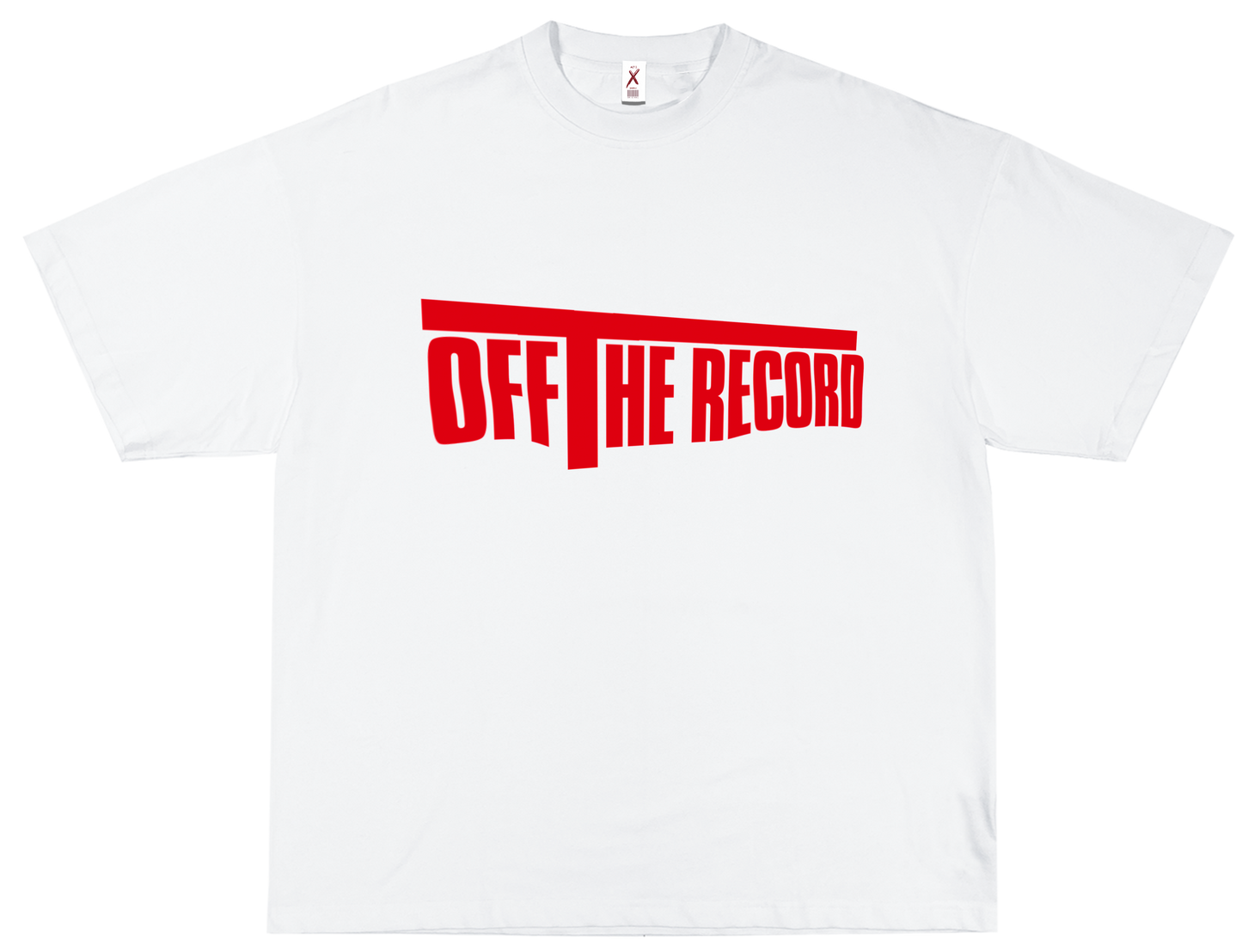 OFF THE RECORD – OVERSIZED STANDARD T-SHIRT