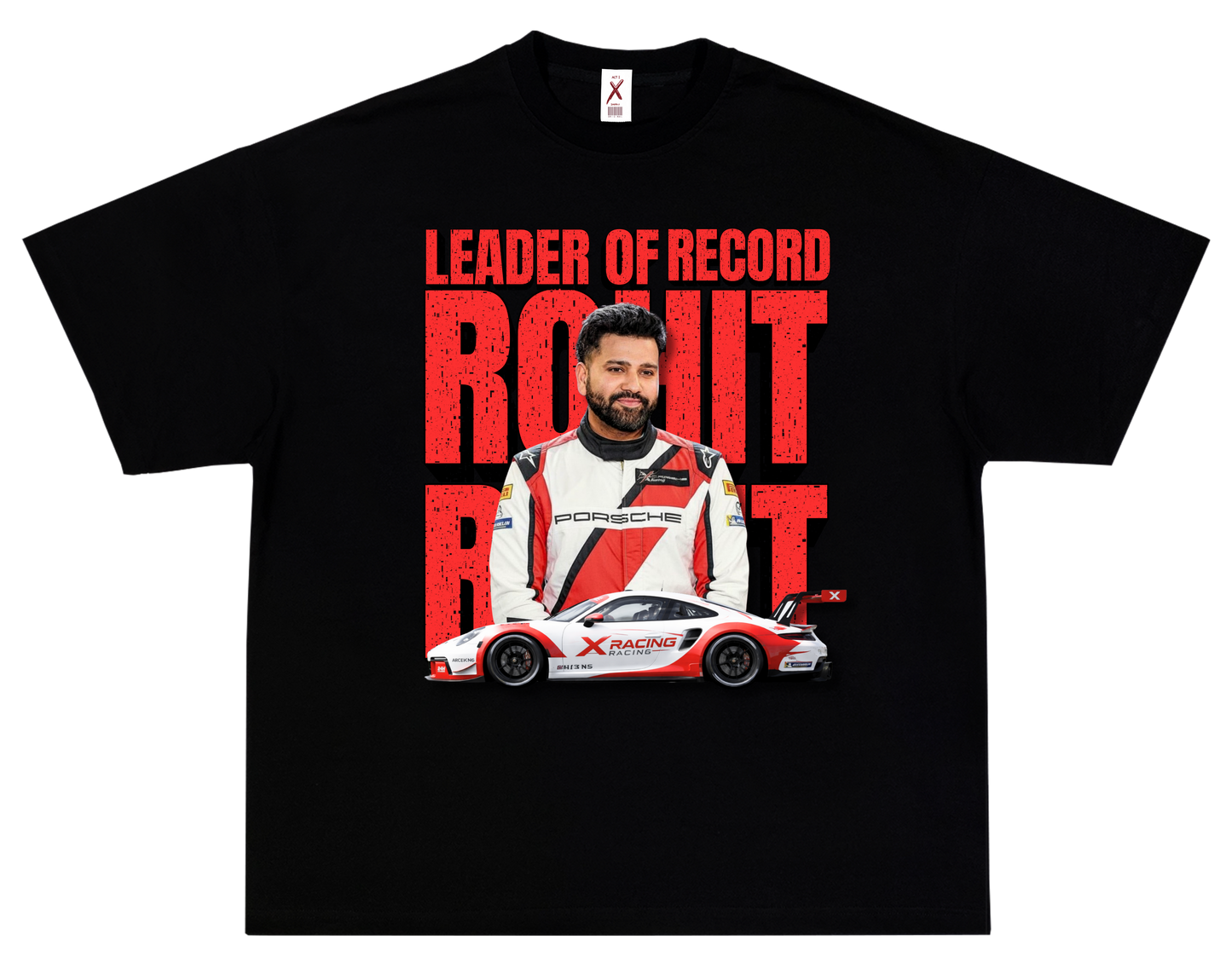 LEADER OF RECORDS – OVERSIZED TERRY T-SHIRT