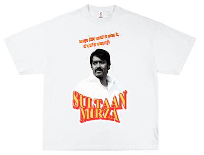 SULTAAN MIRZA – OVERSIZED TERRY T-SHIRT