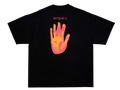 SCRIPTEDX HAND DESIGN – OVERSIZED TERRY T-SHIRT