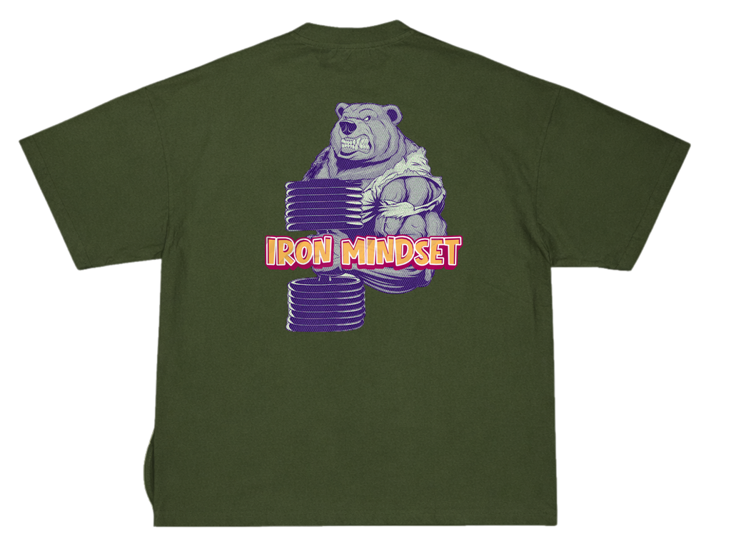 IRON MINDSET – UNISEX OVERSIZED CLASSIC T-SHIRT