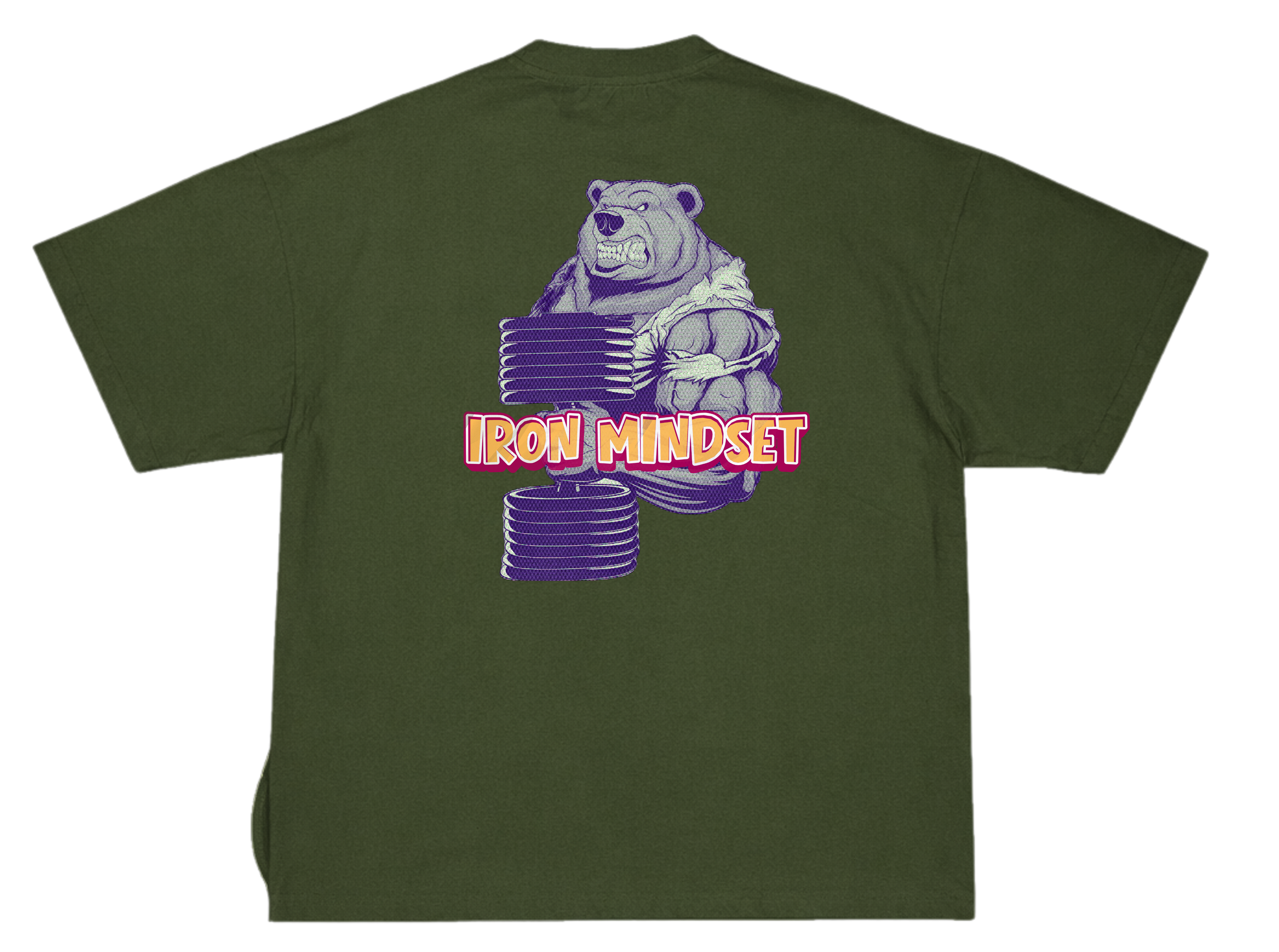 IRON MINDSET – UNISEX OVERSIZED CLASSIC T-SHIRT