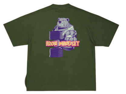 IRON MINDSET – UNISEX OVERSIZED CLASSIC T-SHIRT