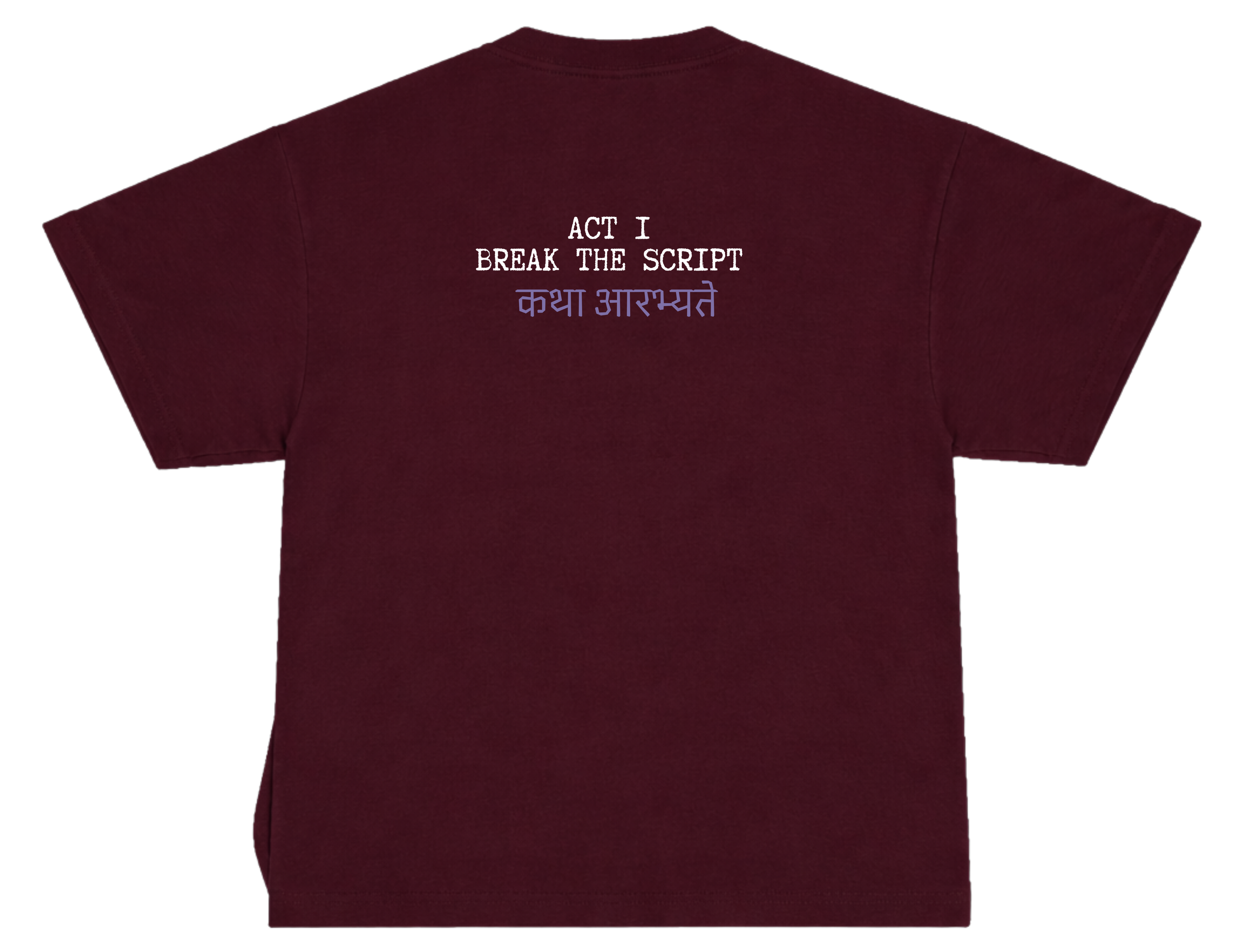 स्वलेख - UNISEX OVERSIZED CLASSIC T-SHIRT