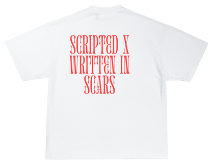 WRITTEN IN SCARS – OVERSIZED STANDARD T-SHIRT