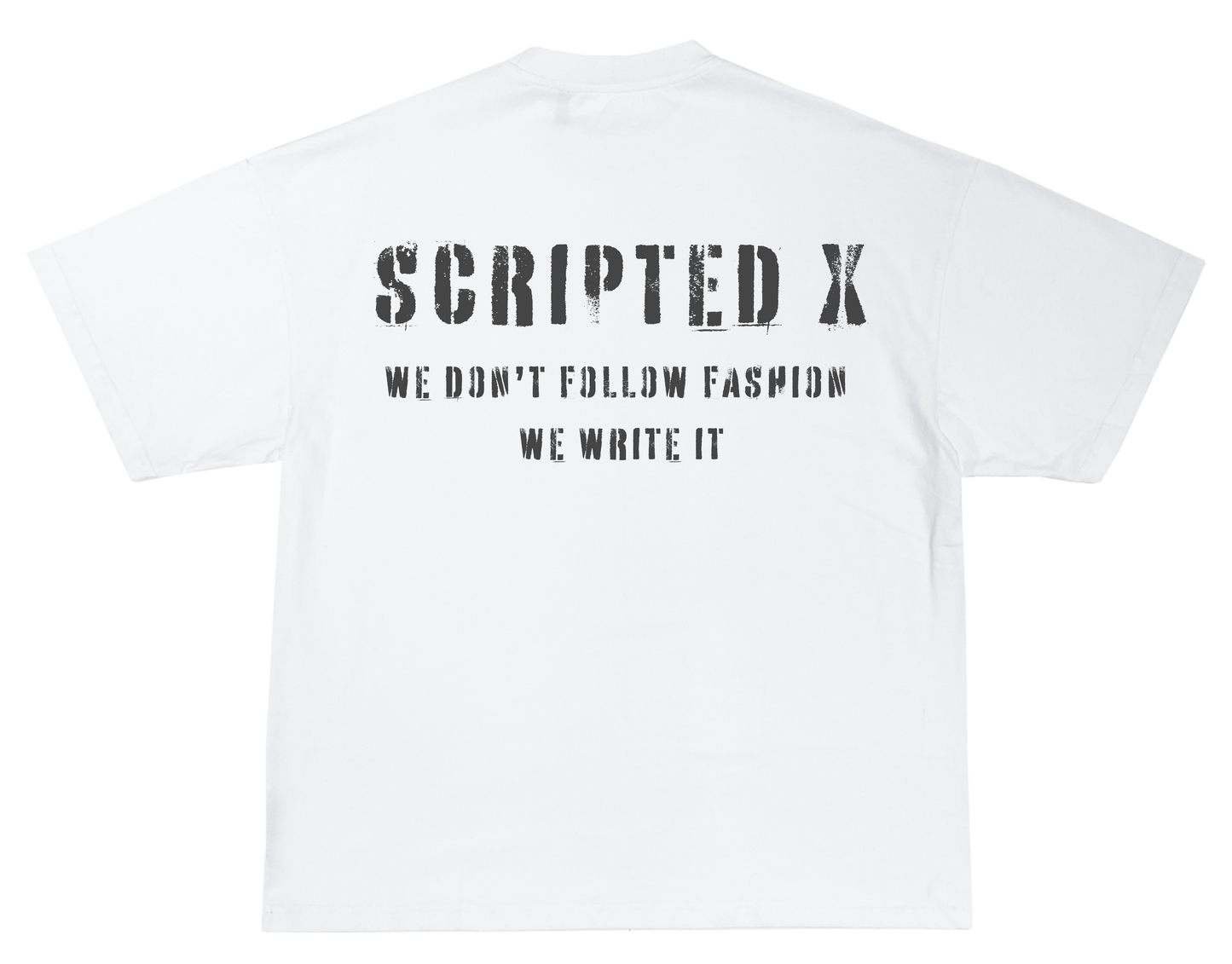 WE DON’T FOLLOW – OVERSIZED STANDARD T-SHIRT