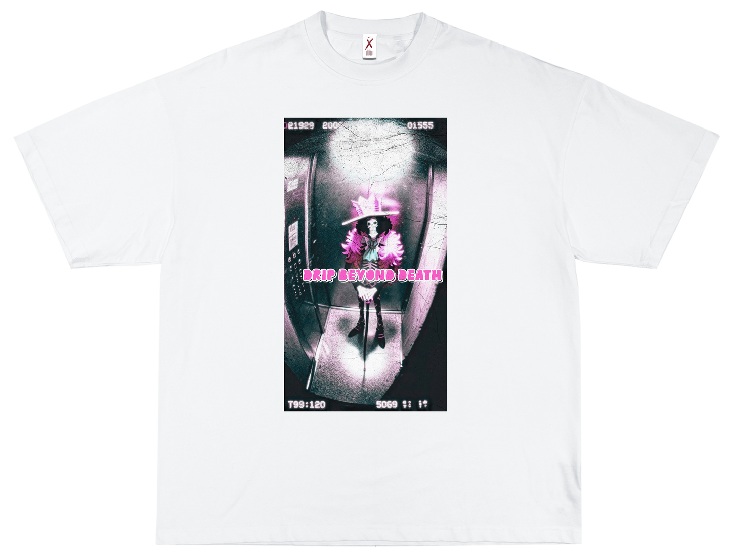 DRIP BEYOND DEATH – OVERSIZED TERRY T-SHIRT