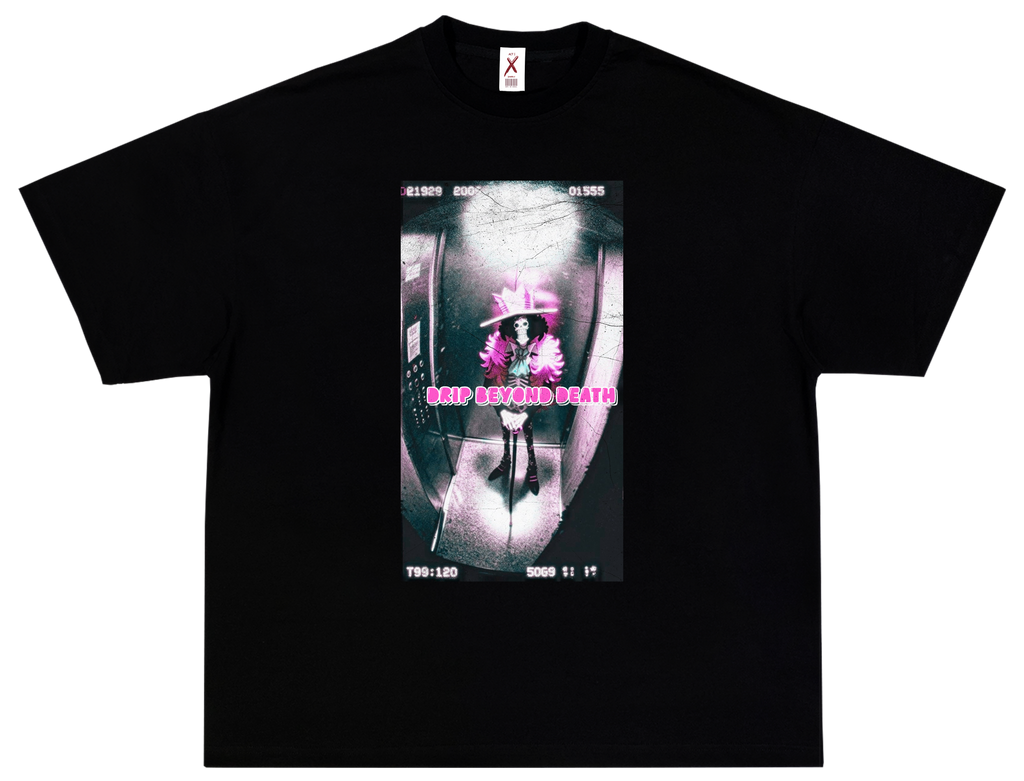 DRIP BEYOND DEATH – OVERSIZED TERRY T-SHIRT