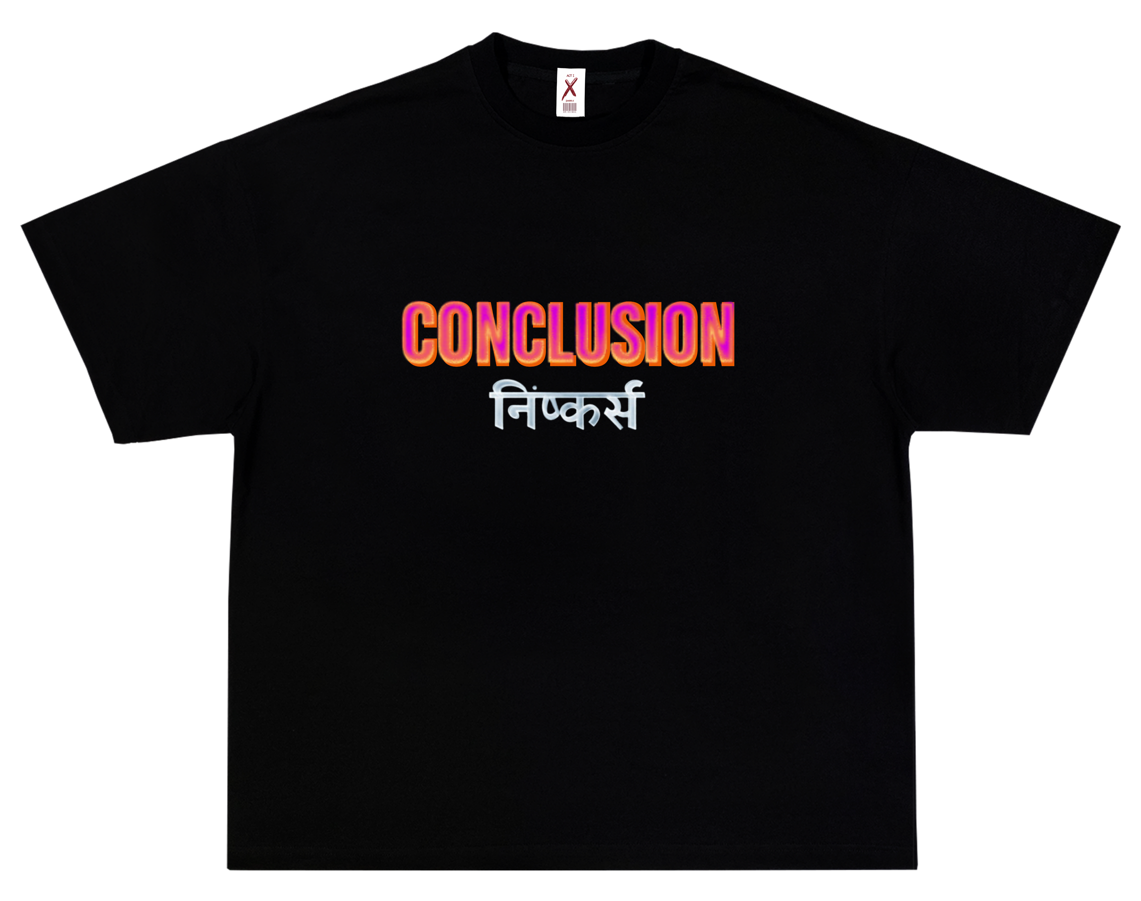 CONCLUSION – OVERSIZED STANDARD T-SHIRT