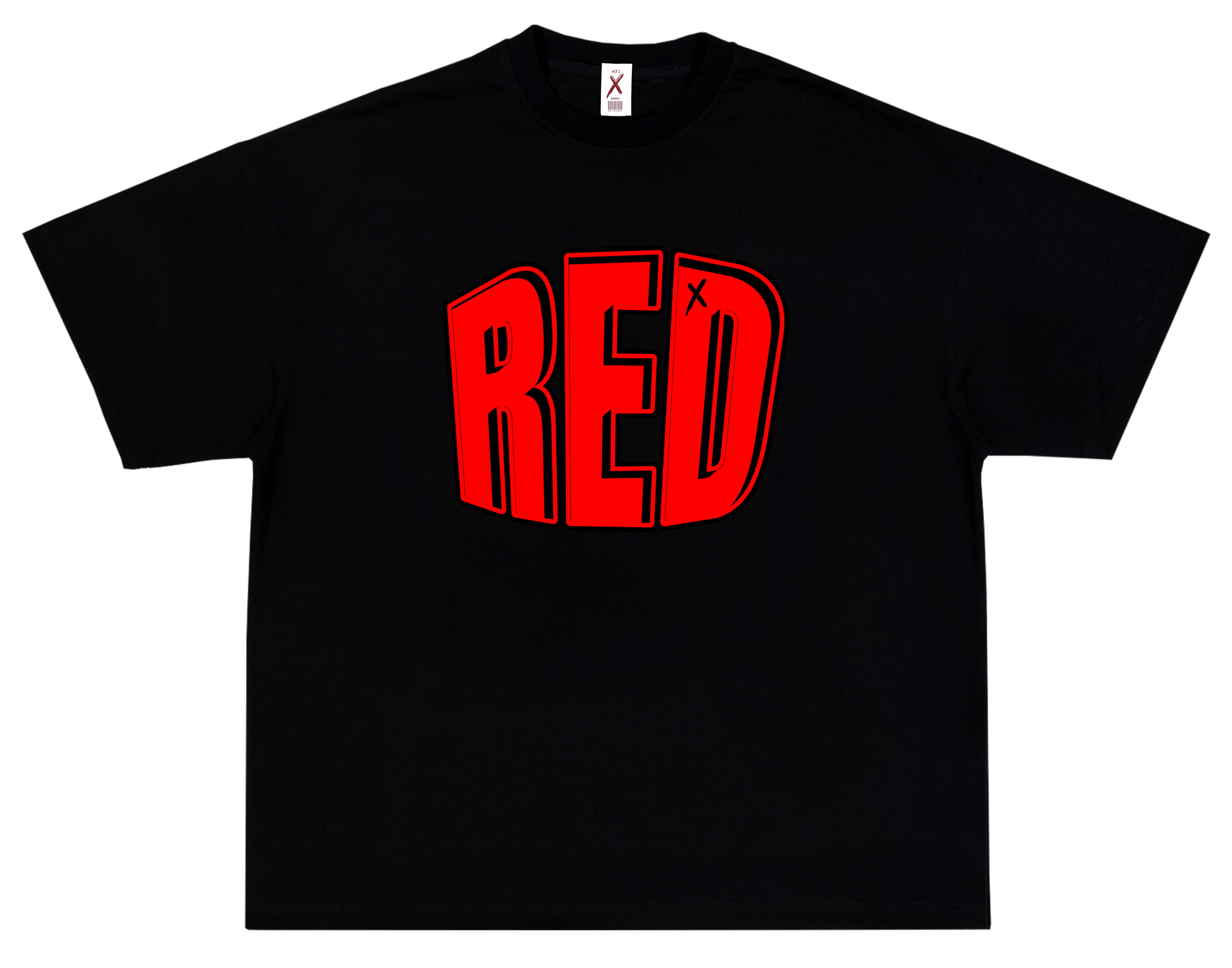RED – OVERSIZED STANDARD T-SHIRT