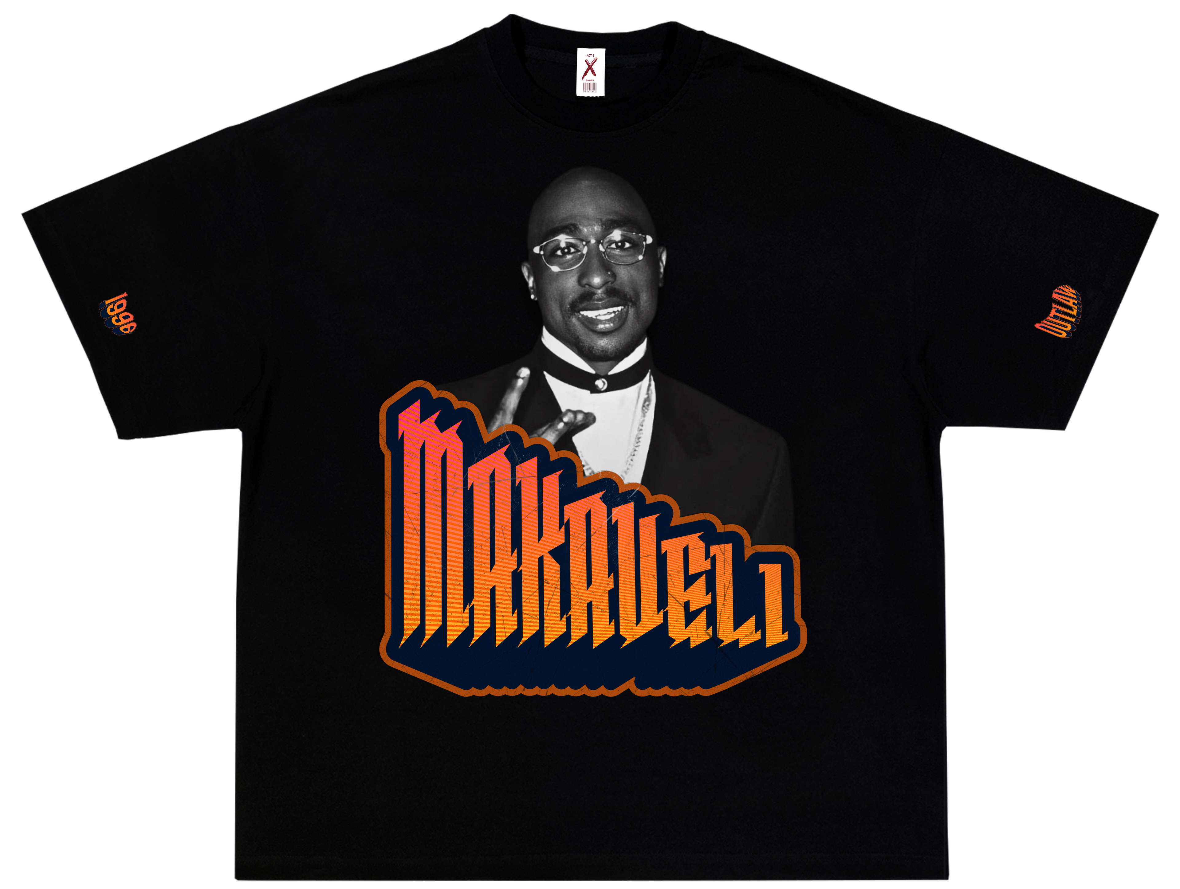 MAKAVELI – UNISEX OVERSIZED CLASSIC T-SHIRT