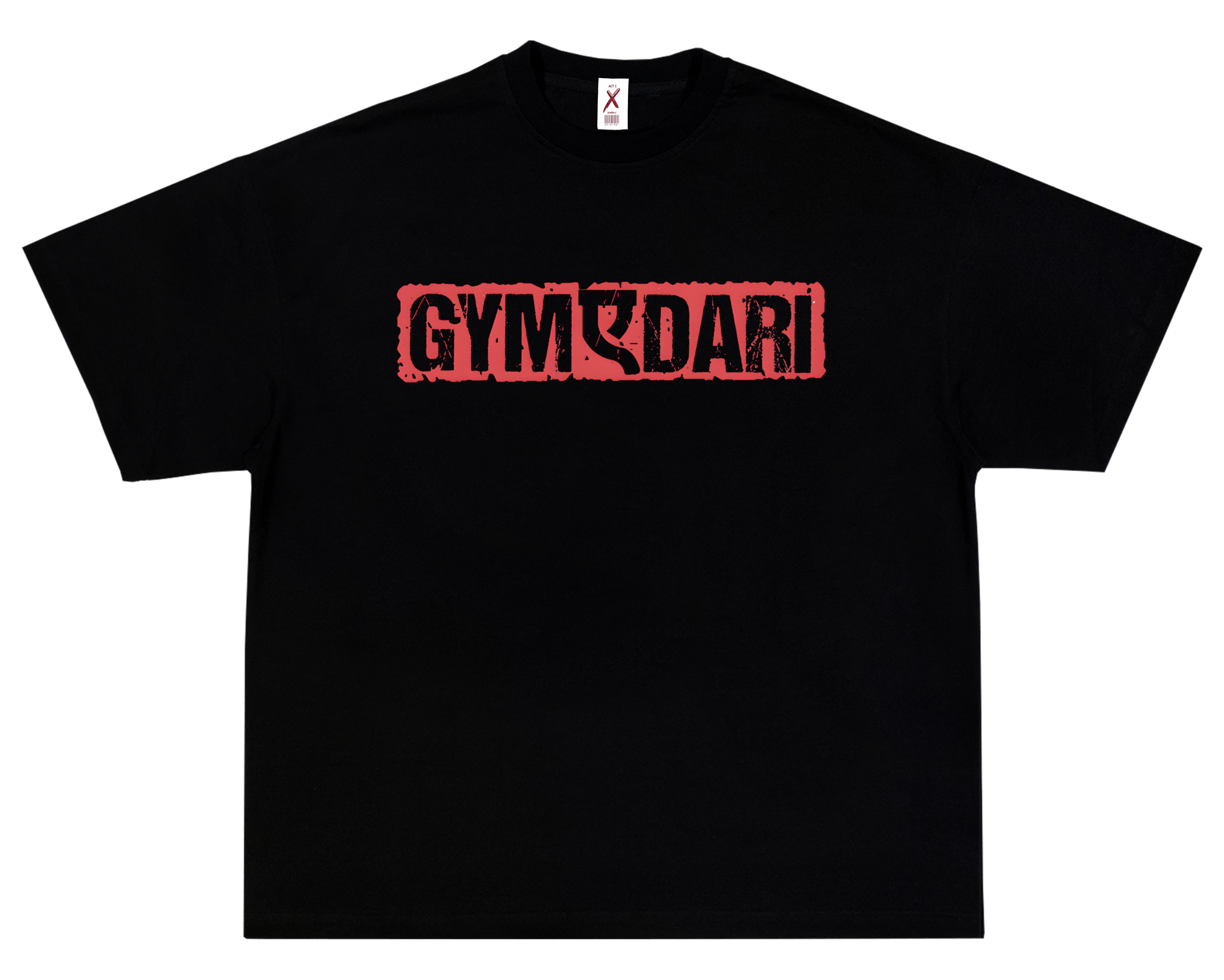 GYMएदारी – OVERSIZED STANDARD T-SHIRT