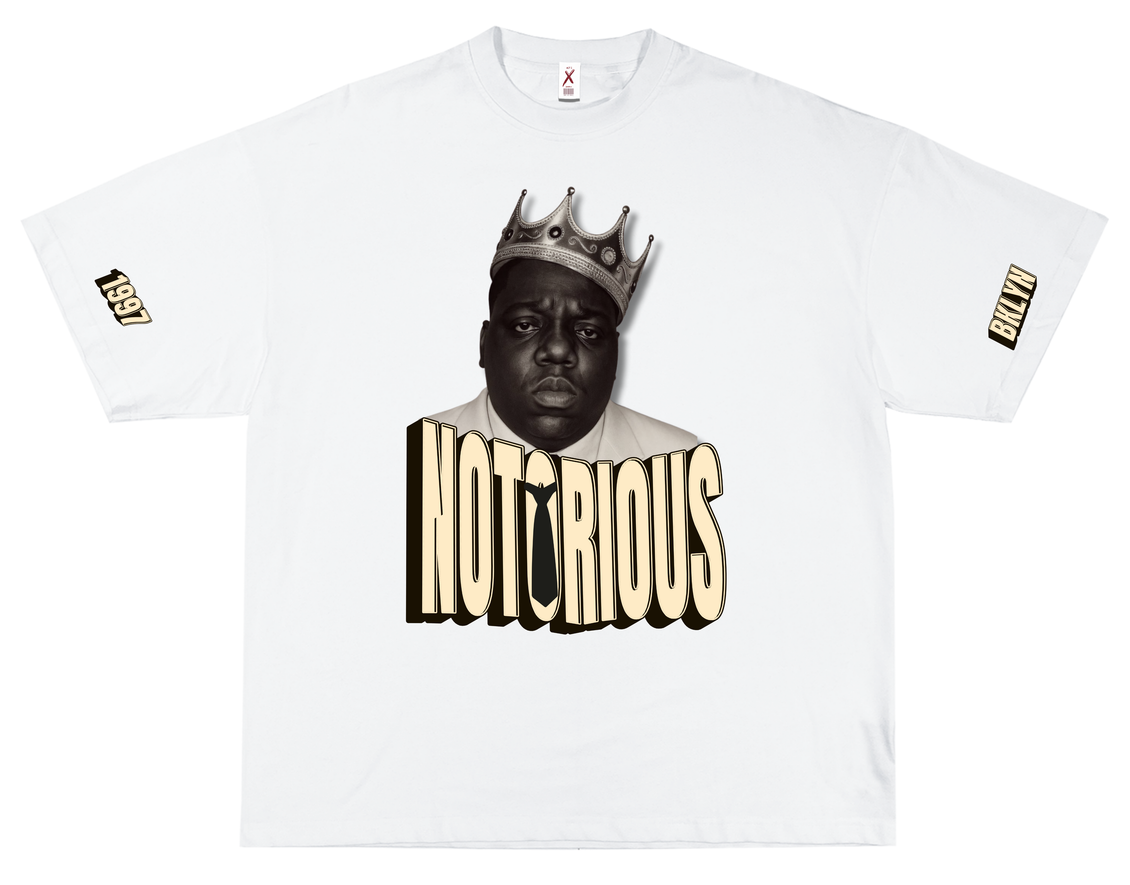 NOTORIOUS BIG – UNISEX OVERSIZED CLASSIC T-SHIRT