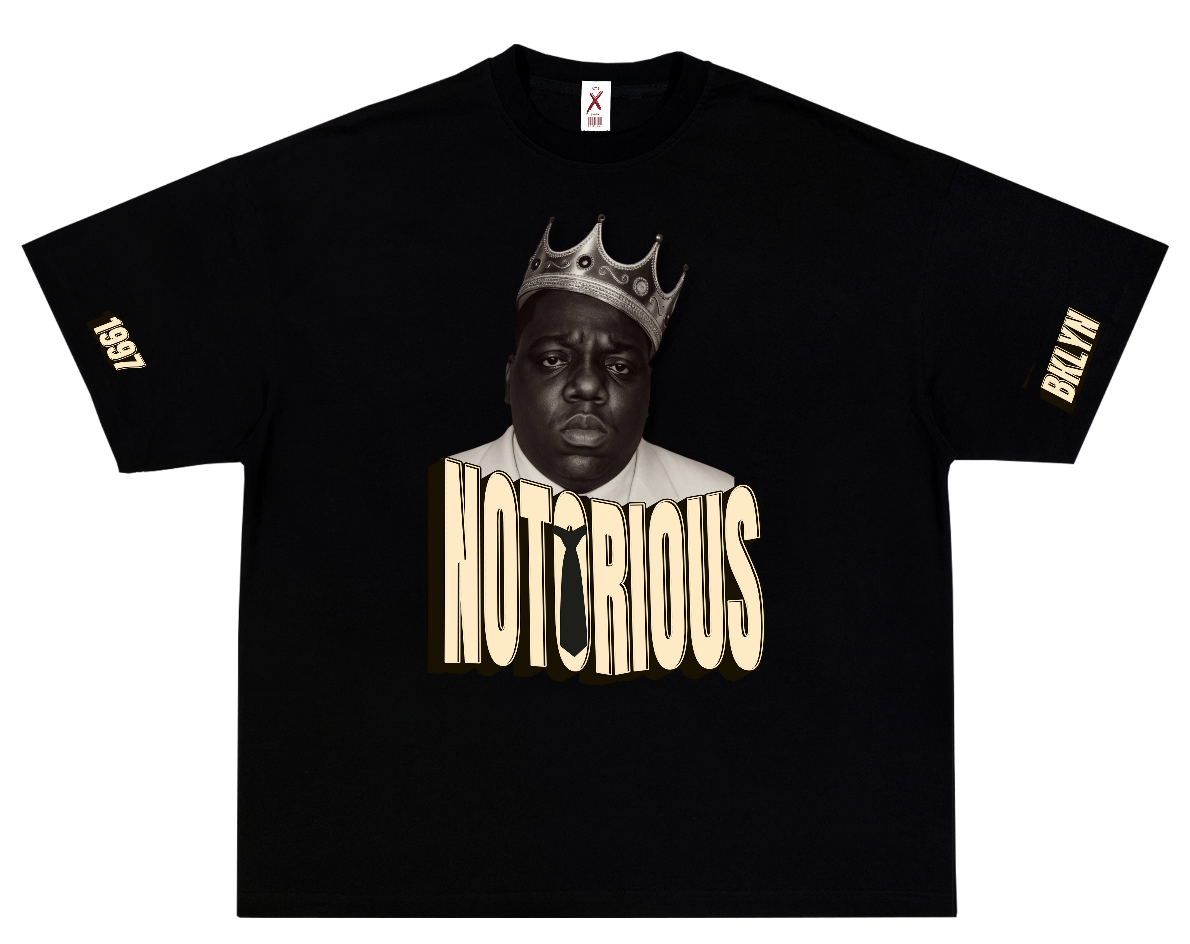 NOTORIOUS BIG – UNISEX OVERSIZED CLASSIC T-SHIRT
