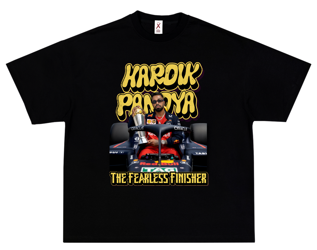 THE FEARLESS FINISHER – OVERSIZED TERRY T-SHIRT