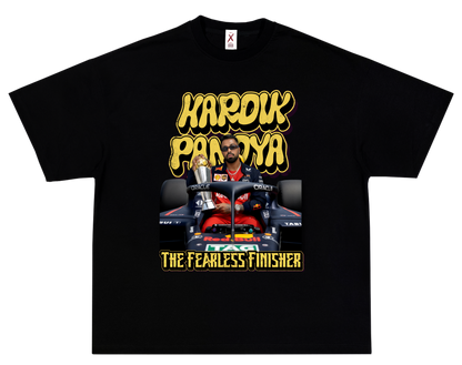 THE FEARLESS FINISHER – OVERSIZED TERRY T-SHIRT