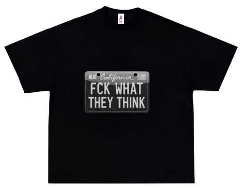 FCK WHAT THEY THINK –OVERSIZED STANDARD T-SHIRT