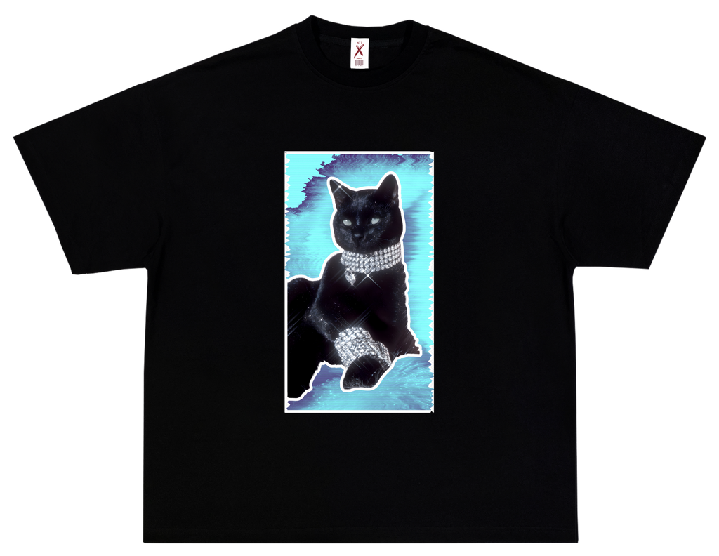 URBAN CAT – OVERSIZED TERRY T-SHIRT