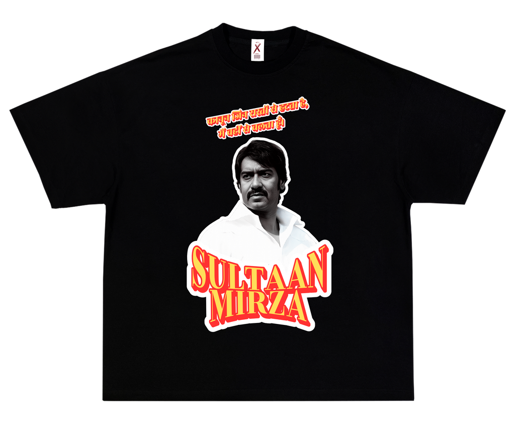 SULTAAN MIRZA – OVERSIZED TERRY T-SHIRT