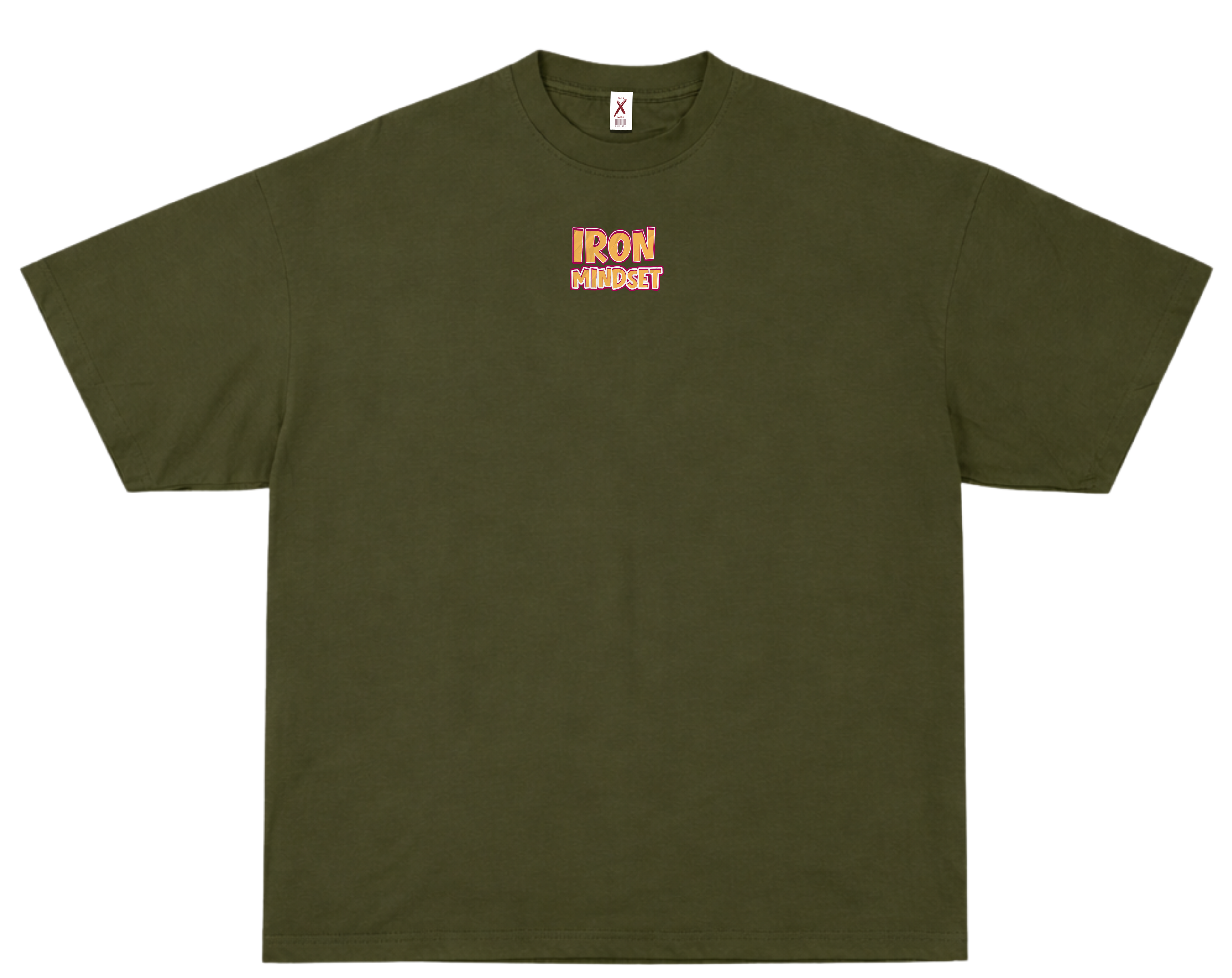 IRON MINDSET – UNISEX OVERSIZED CLASSIC T-SHIRT
