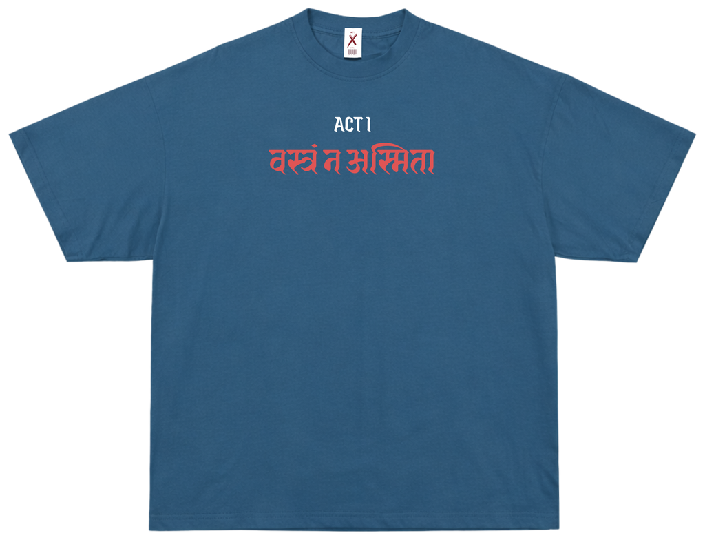 वस्त्रं न, अस्मिता – UNISEX OVERSIZED CLASSIC T-SHIRT