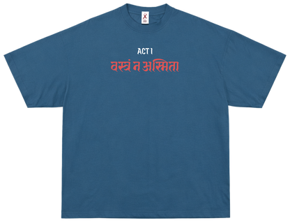 वस्त्रं न, अस्मिता – UNISEX OVERSIZED CLASSIC T-SHIRT