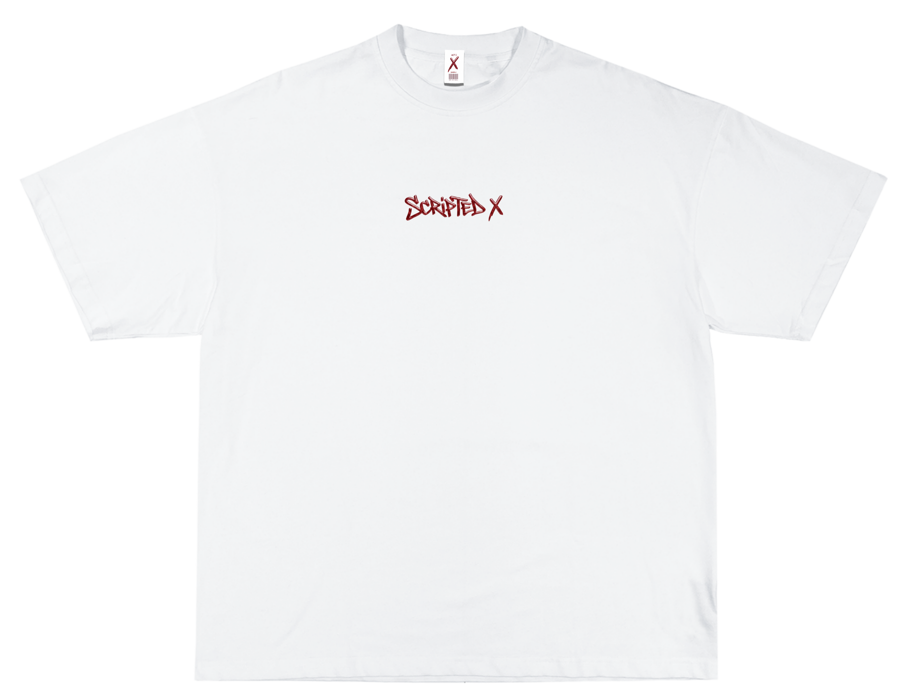 SCRIPTEDX – UNISEX OVERSIZED CLASSIC T-SHIRT
