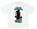 HEARTBREAK INTO HORSEPOWER – OVERSIZED TERRY T-SHIRT (GYM)
