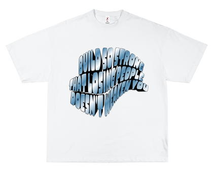 BUILD STRONG – OVERSIZED TERRY T-SHIRT