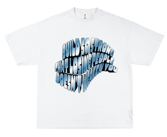 BUILD STRONG – OVERSIZED TERRY T-SHIRT