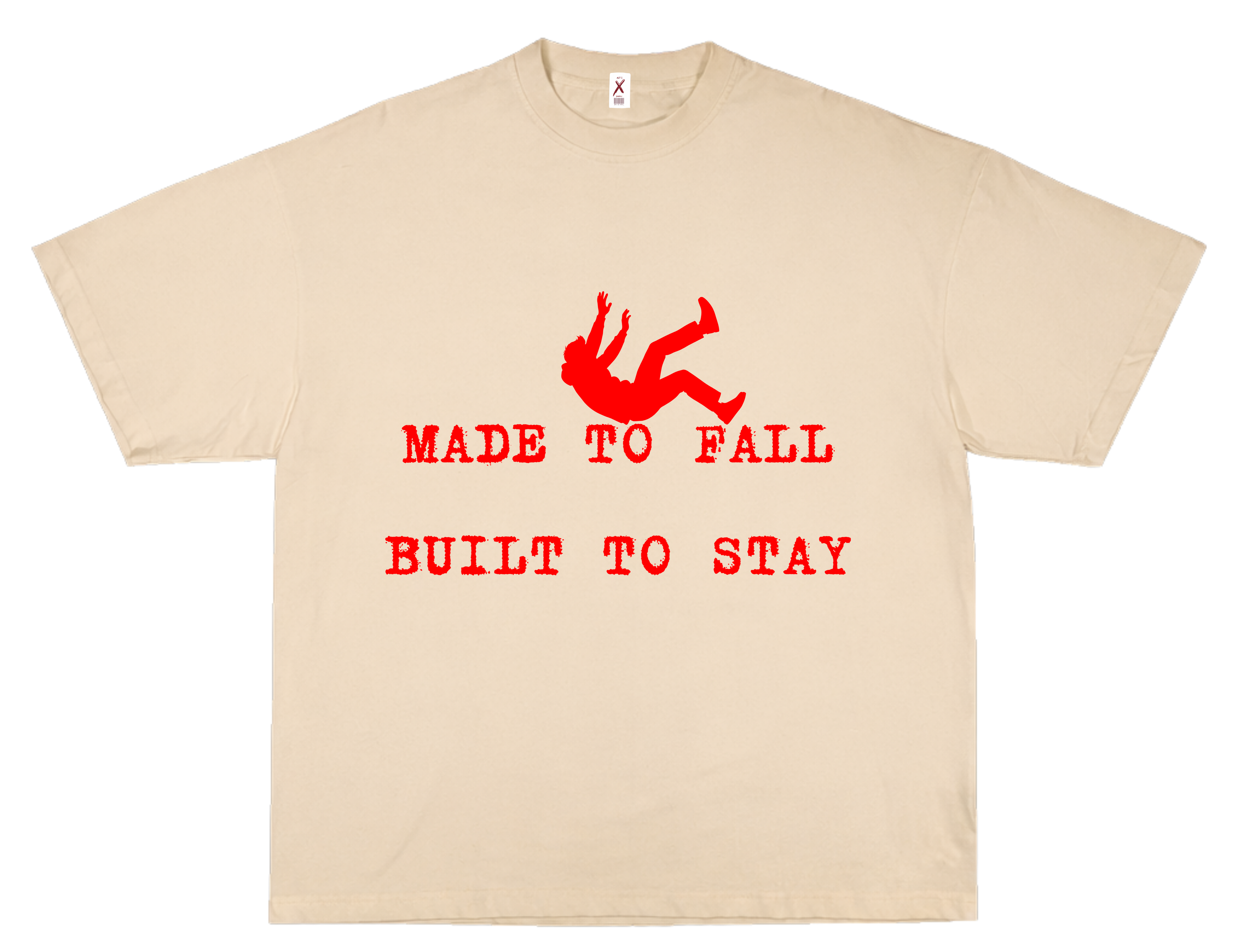 BUILT TO STAY – OVERSIZED STANDARD T-SHIRT