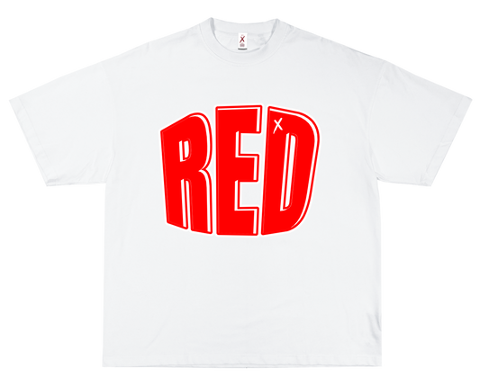 RED – OVERSIZED STANDARD T-SHIRT