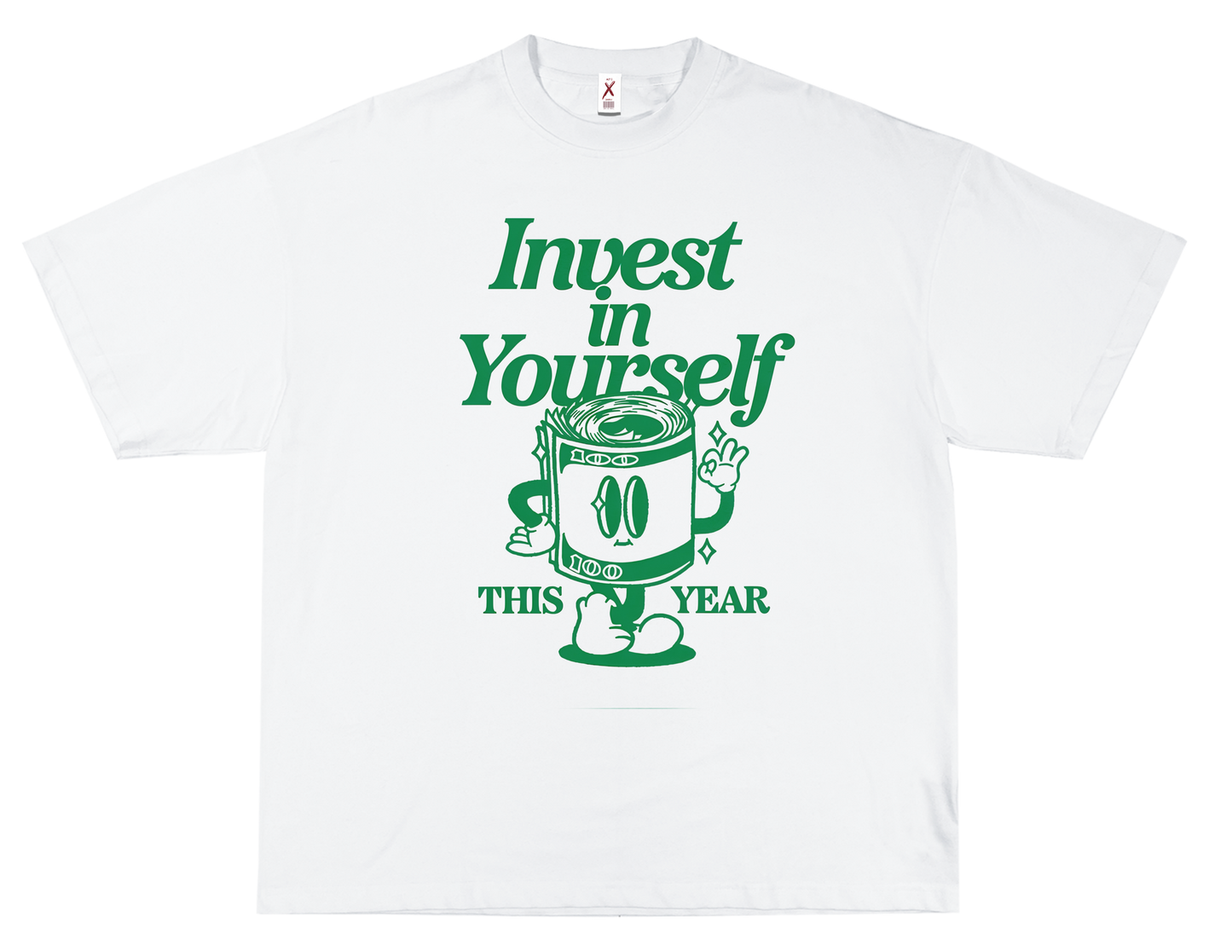 INVEST YOURSELF – OVERSIZED CLASSIC T-SHIRT