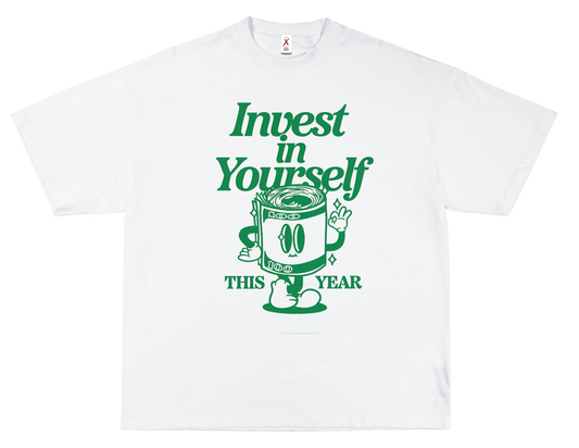 INVEST YOURSELF – OVERSIZED CLASSIC T-SHIRT