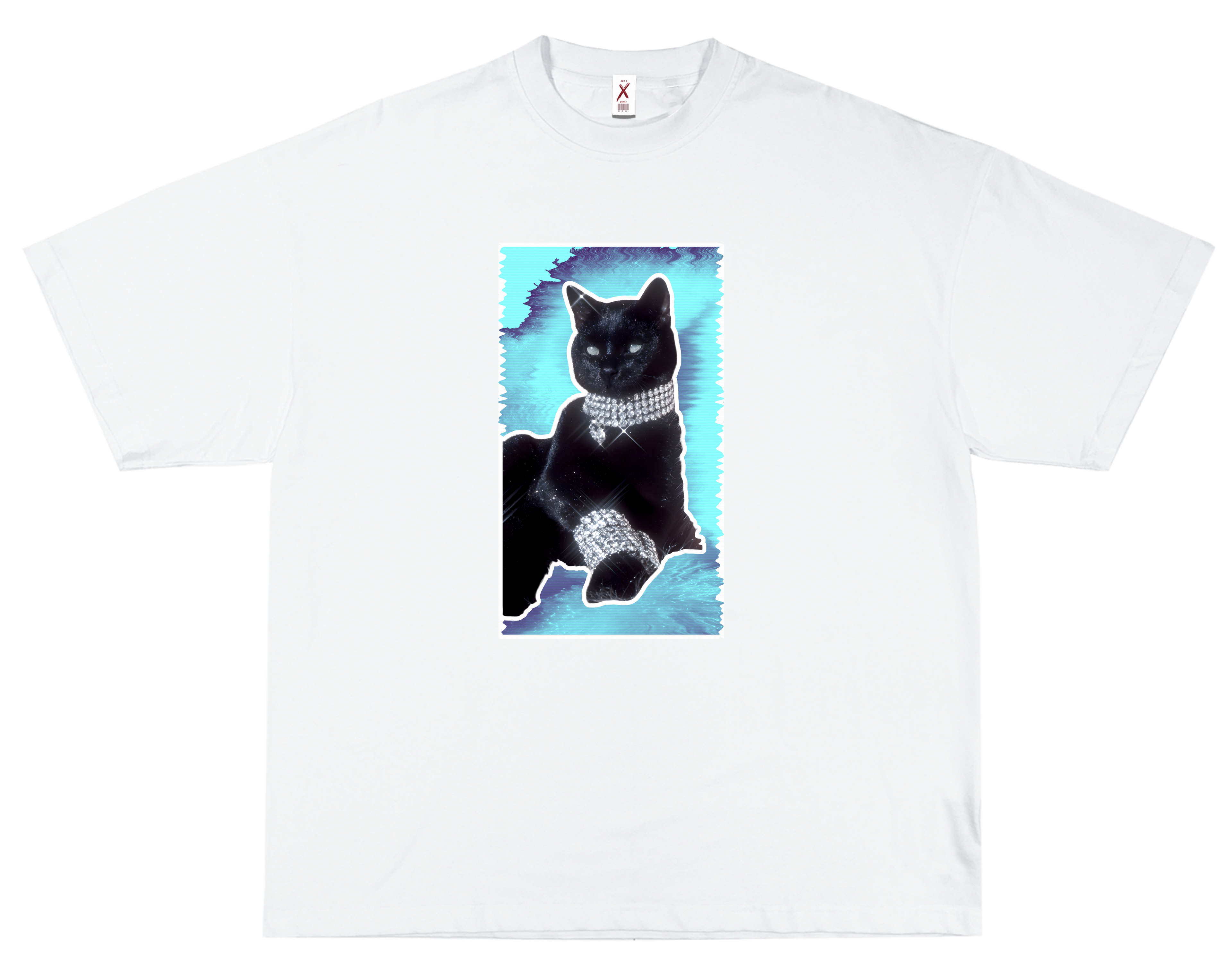 URBAN CAT – OVERSIZED TERRY T-SHIRT