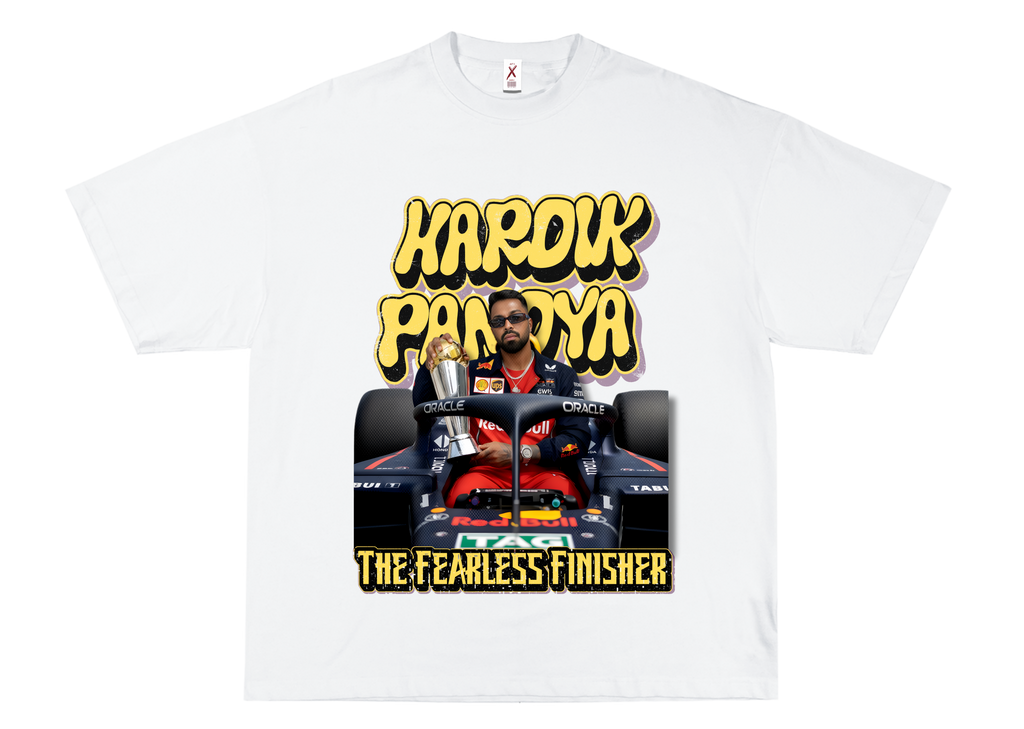 THE FEARLESS FINISHER – OVERSIZED TERRY T-SHIRT