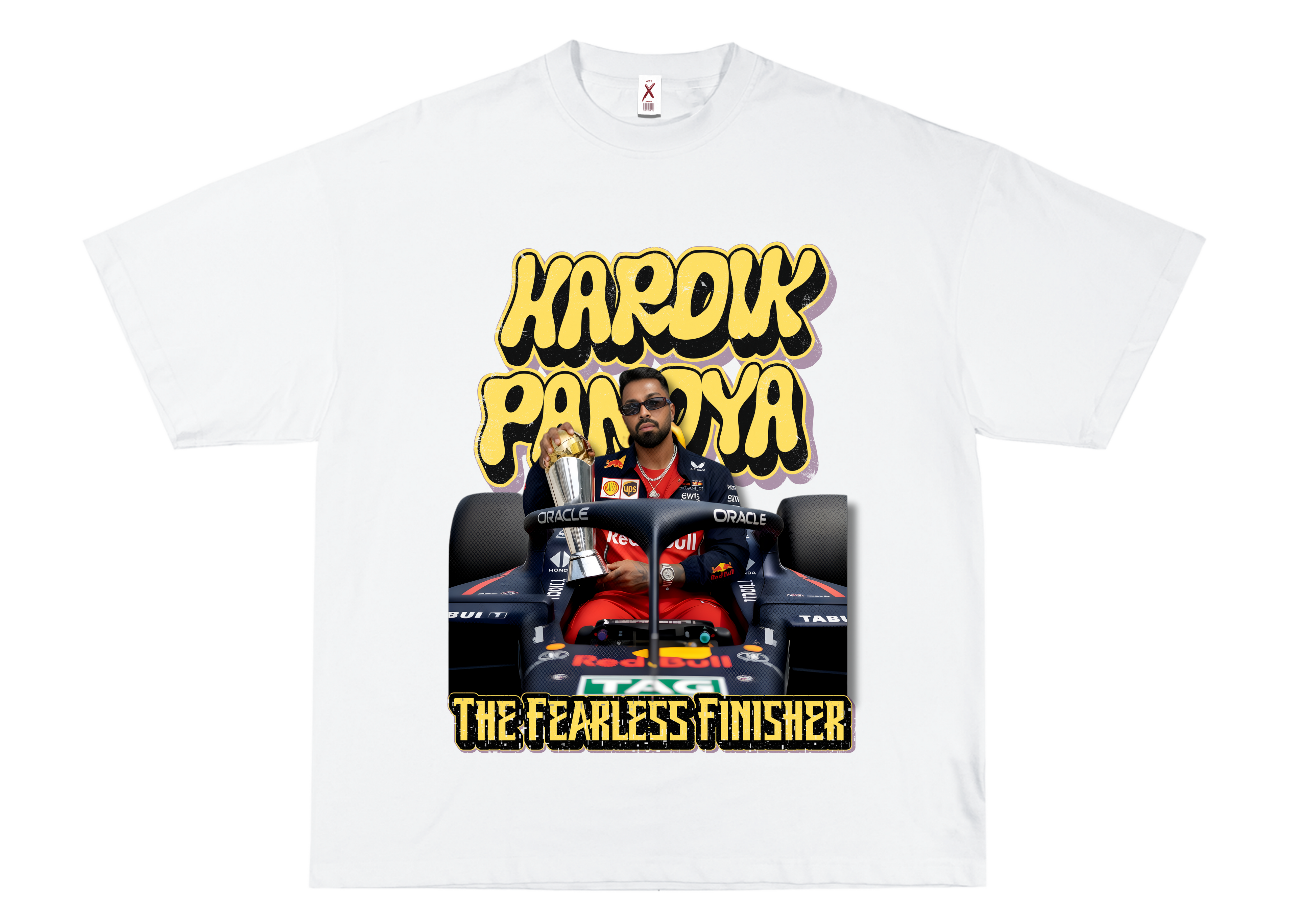 THE FEARLESS FINISHER – OVERSIZED TERRY T-SHIRT