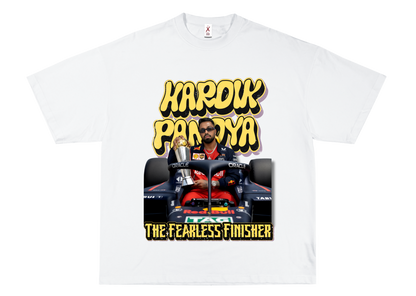 THE FEARLESS FINISHER – OVERSIZED TERRY T-SHIRT