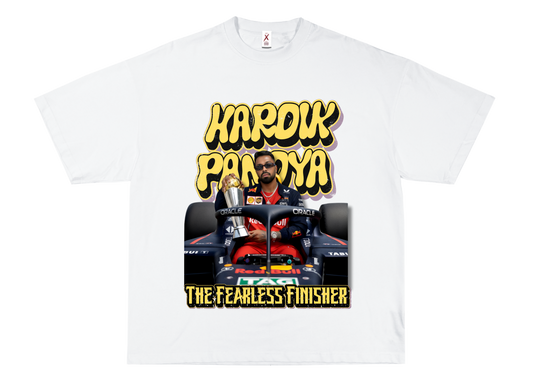 THE FEARLESS FINISHER – OVERSIZED TERRY T-SHIRT