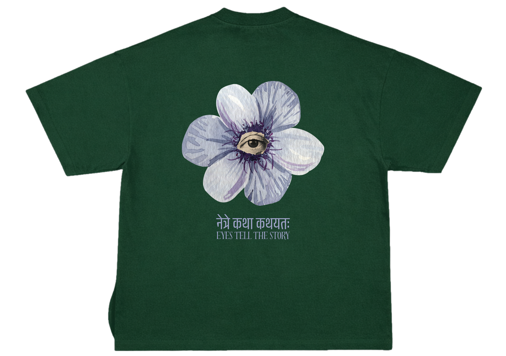 नेत्रे कथा कथयतः – UNISEX OVERSIZED CLASSIC T-SHIRT