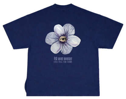 नेत्रे कथा कथयतः – UNISEX OVERSIZED CLASSIC T-SHIRT