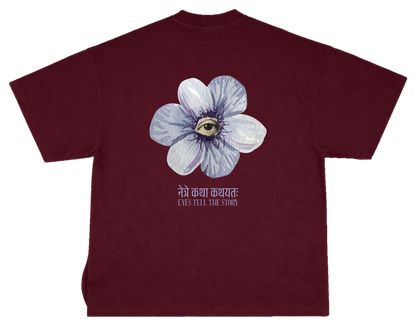 नेत्रे कथा कथयतः – UNISEX OVERSIZED CLASSIC T-SHIRT